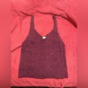 Forever 21 Purple Knit Camisole